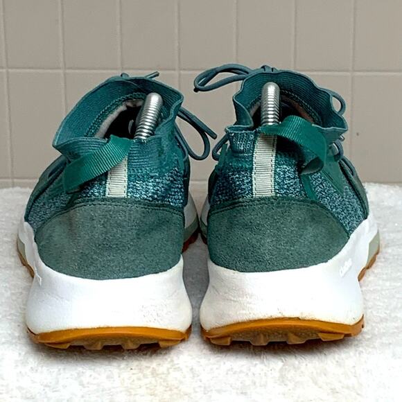 Adidas Womens Cloudfoam Quesa B96513 Green Running Shoes Sneakers Size 10 NICE - Picture 4 of 6